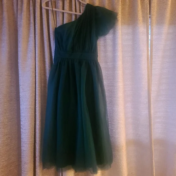 Flying Tomato One Shoulder Pleated Tulle size S - Picture 15 of 16